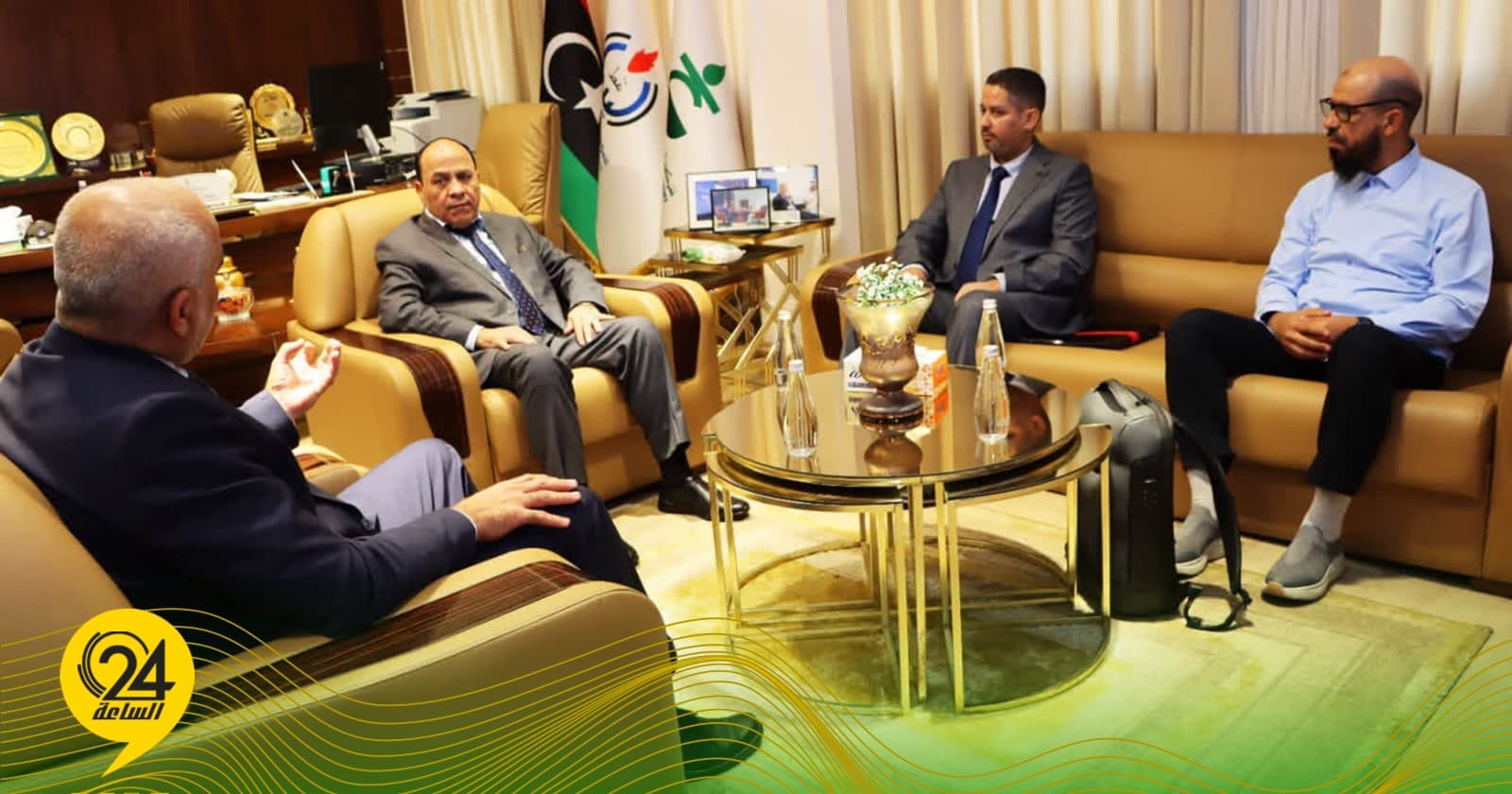 Ben Shatoon Meets Golden Pitch Oil Cooperation