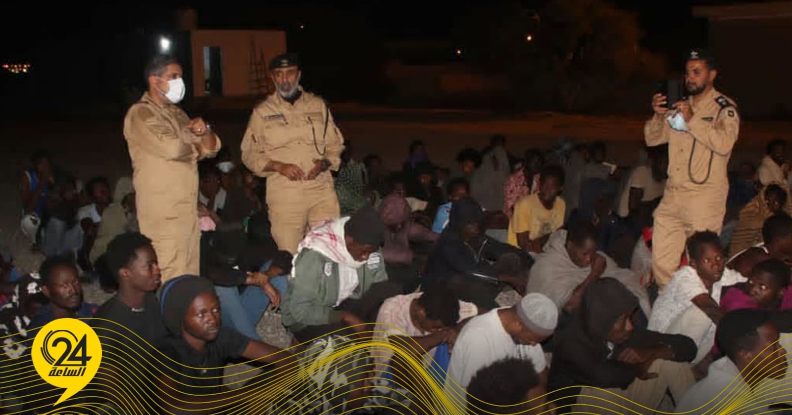 Immigration Agency Checks Derna Branch