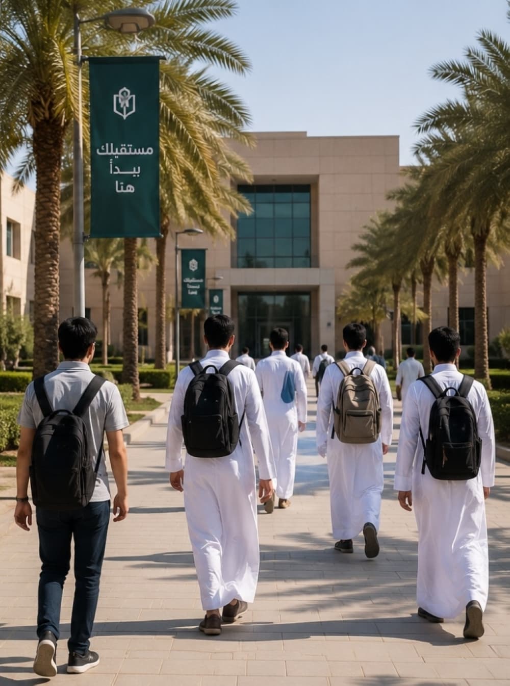تأكيد القبول الجامعي دون رسائل