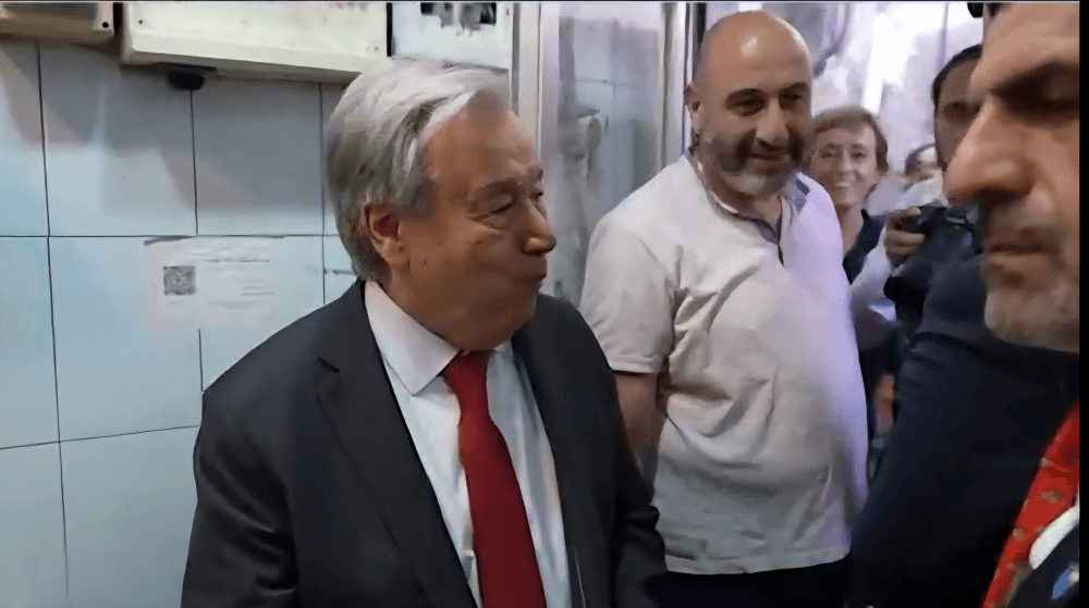 غوتيريش يؤكد أن الجولان سورية وإعادة الإعمار أولوية