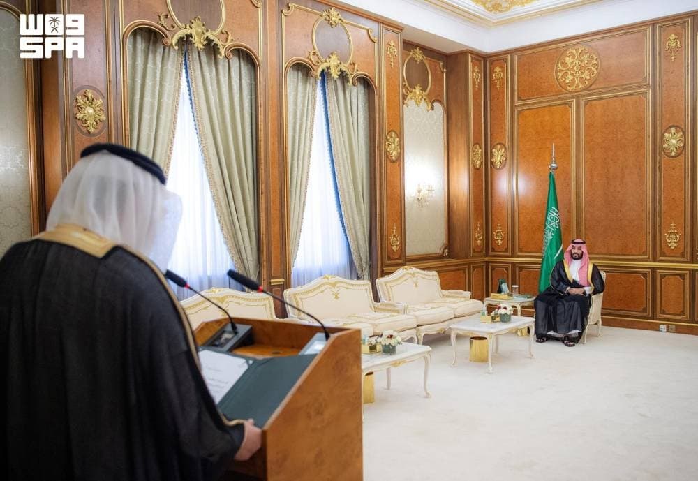 السفراء الجدد يؤدون القسم أمام ولي العهد
