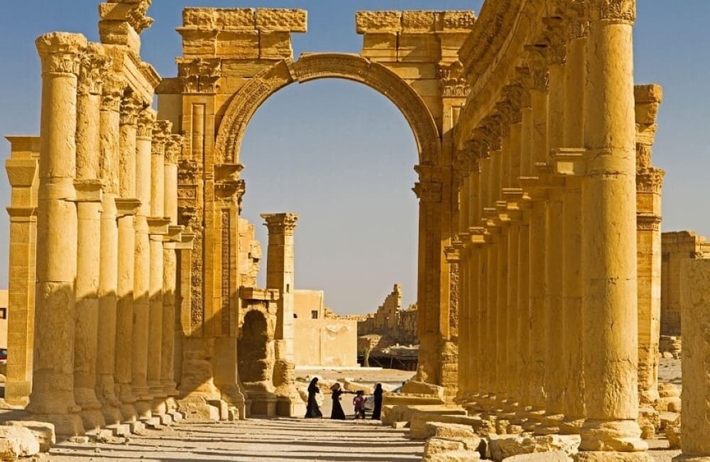 روسيا تقلق من ترميم تدمر