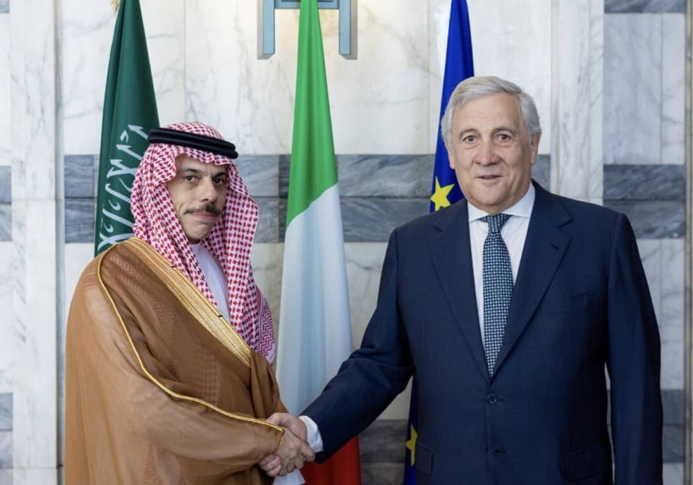بيان من وزيري خارجية السعودية وإيطاليا