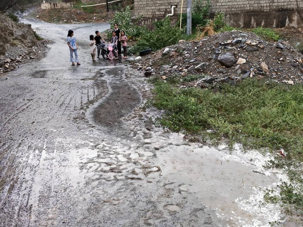 Thunderstorms energize Asir highlands