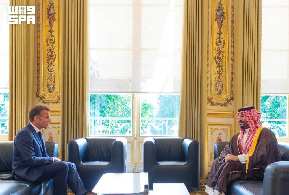 Crown Prince and Macron Launch Partnership Council