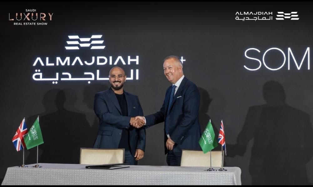 Al-Majediyah and SOM sign partnership in London