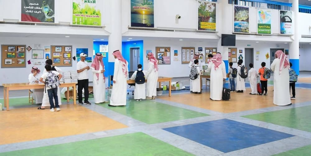 Students from four cities resume school