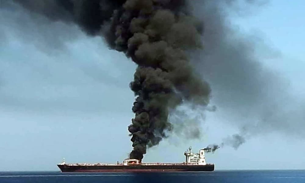 Gulf Oil Pipelines Hit and Tanker Damage