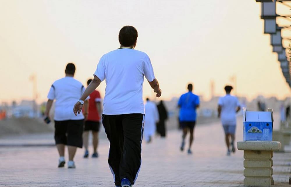 Walking a few steps benefits study