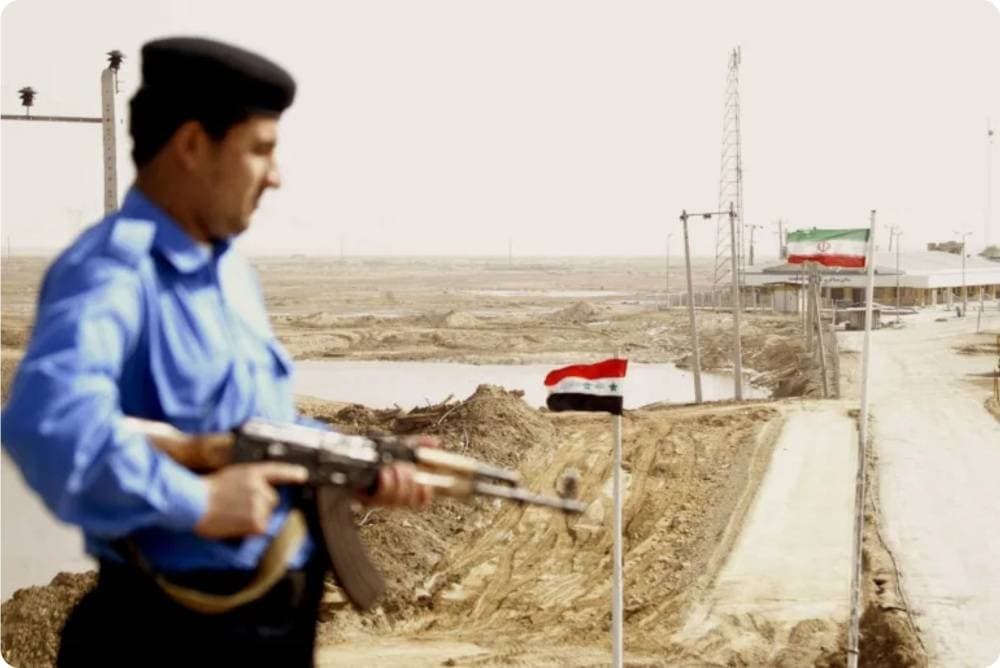 Baghdad hearth leaders and close border