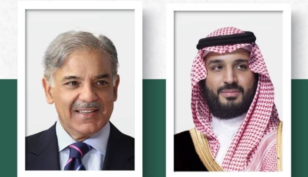 ولي العهد ورئيس وزراء باكستان يناقشان خفض التصعيد
