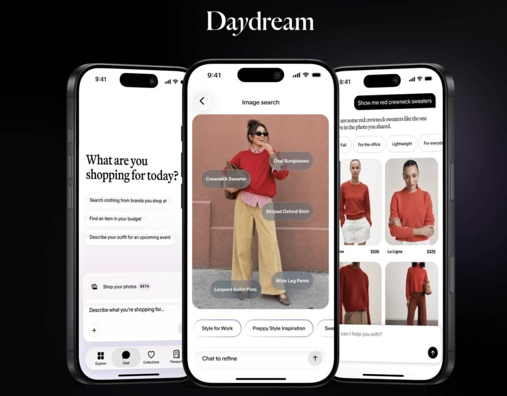 Images transforming into smart shops