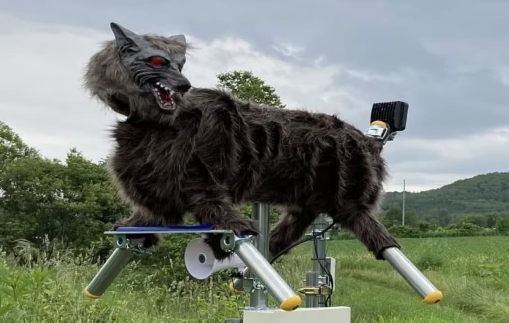 Robots Chase Bears in Japan