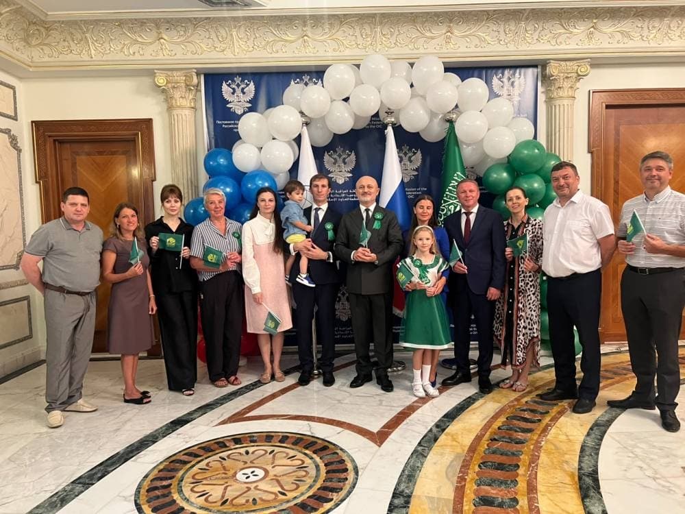 Russian delegation honors Saudi National Day