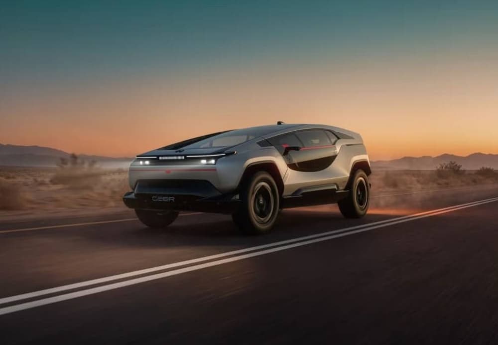 Exobot Saudi cars with sci-fi design