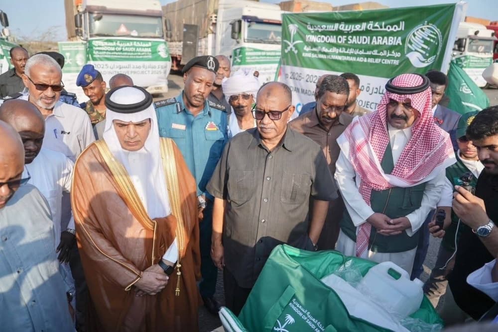 Saudi urgent aid for Sudan