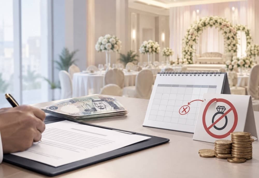 إلغاء حجوزات الأفراح بخصم 50٪