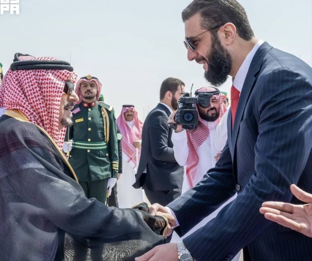 Syrian president lands in Riyadh