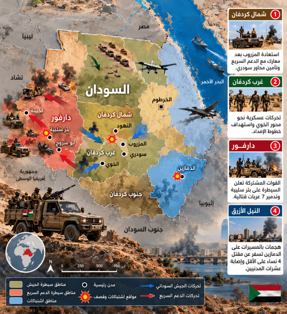 Sudanese army targets Rapid Support Forces