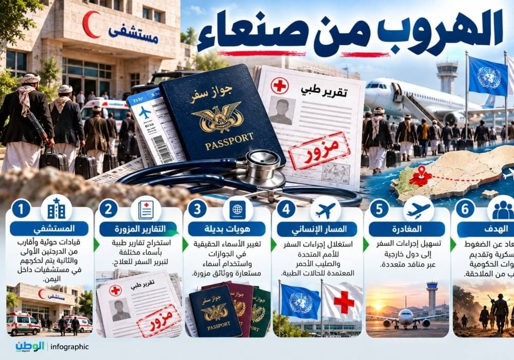Houthi Leaders Using Fake IDs