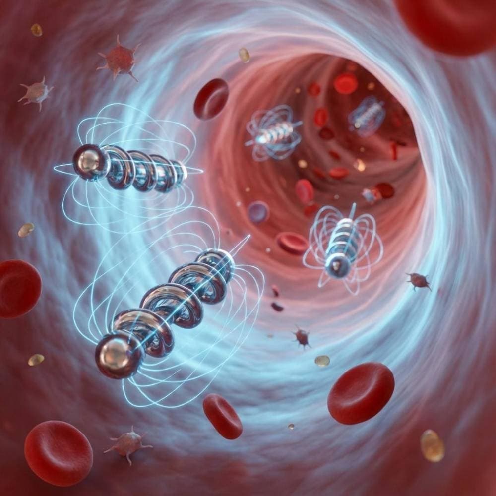 Mini rice-sized robots repair the heart