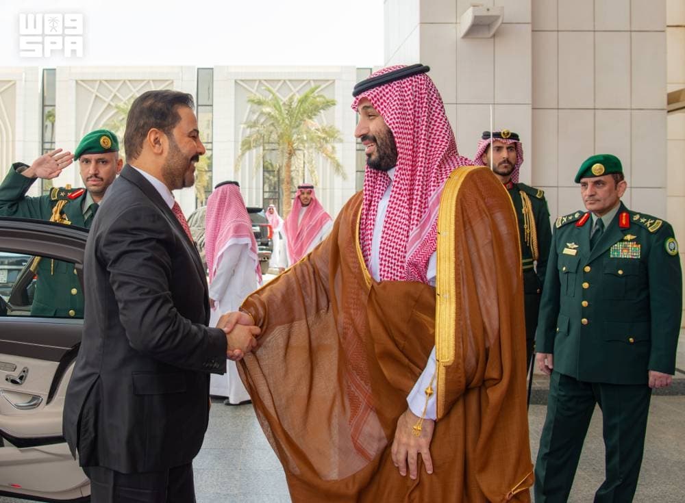 Crown Prince hosts Iraq PM in Riyadh