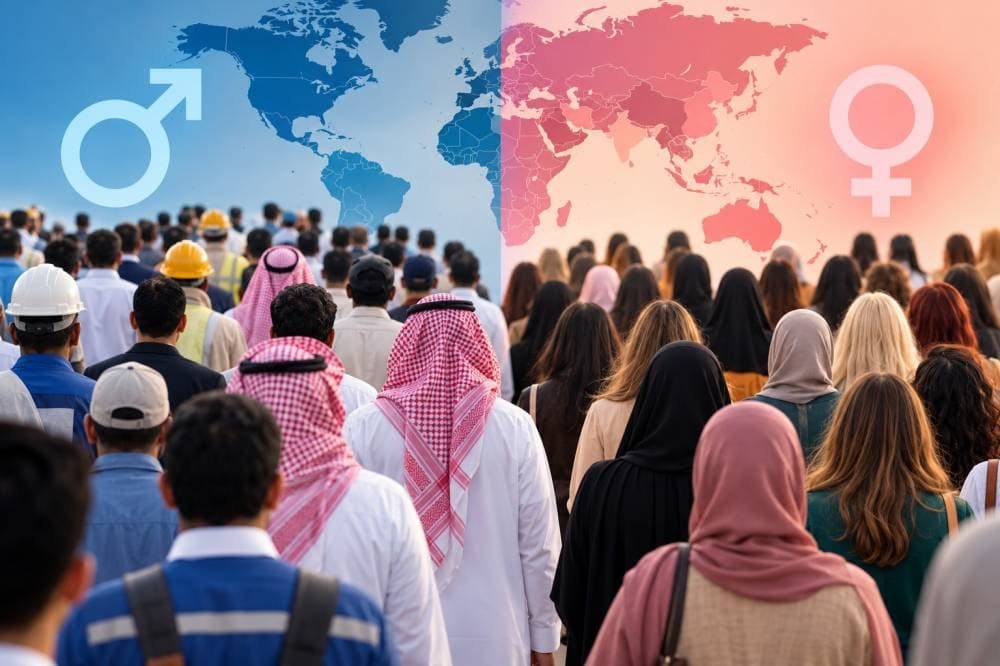 دول تتمتع فيها السيدات بالأكثرية