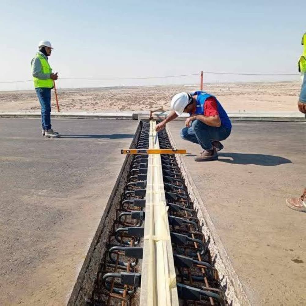 86.2% إنجاز أعمال فواصل التمدد في 22 مشروع طرق
