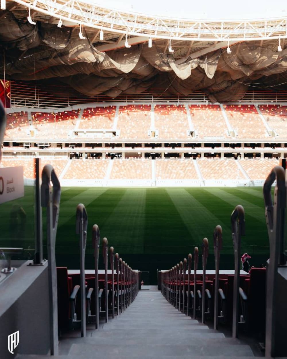 Asian stadiums prepared