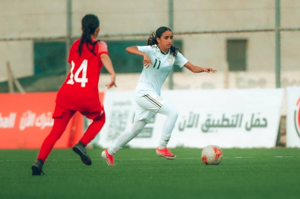 Young women's team in toughest group