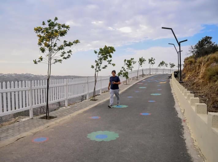 Al-Baha Container Walk Enhances Life