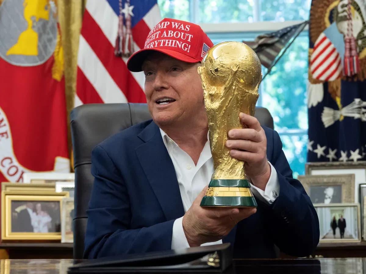 ترامب يكرم بطل مواجهة إسبانيا والأرجنتين