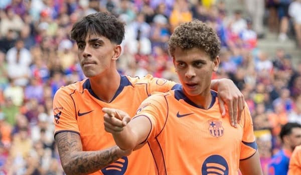 Hamza Abdul Karim scores in Barcelona win