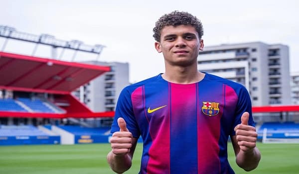 Hamza Abdul Karim on facing Al Ahly with Barcelona