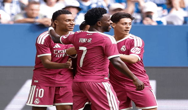 Real Madrid beats Schalke in warm-up match