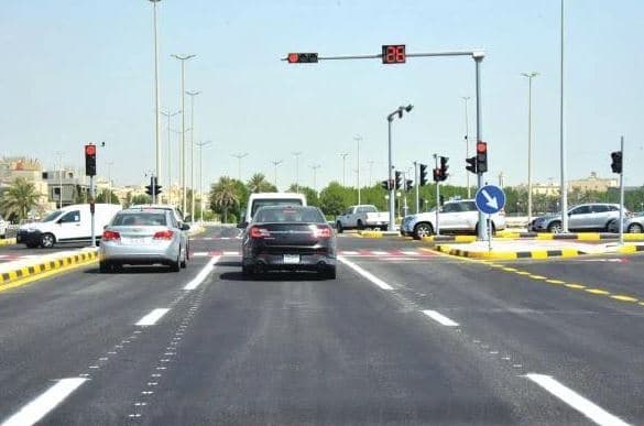 Gulf Road in Qatif Closed for Paving