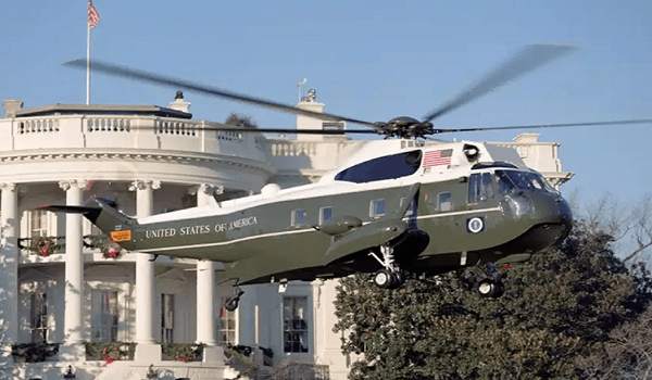 Communication breakdown delays Trump's helicopter - Al Wiham