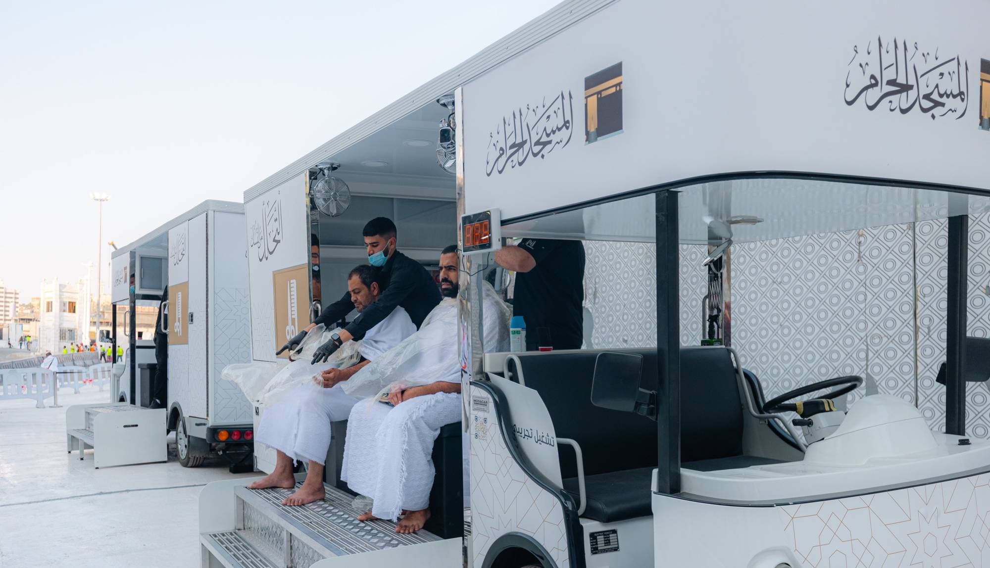 Round-the-clock shuttles for Hajj rituals