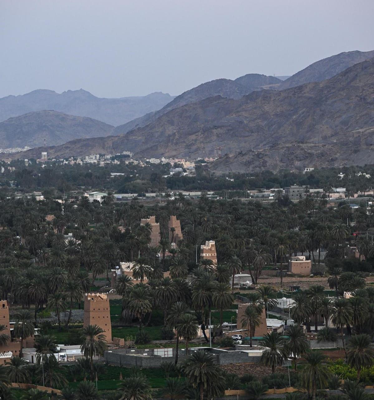 Al-Maghar Mountains Offer Najran Views