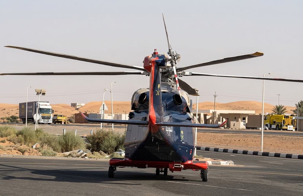 الإسعاف الجوي ينقل معتمرًا عراقيًا من حائل