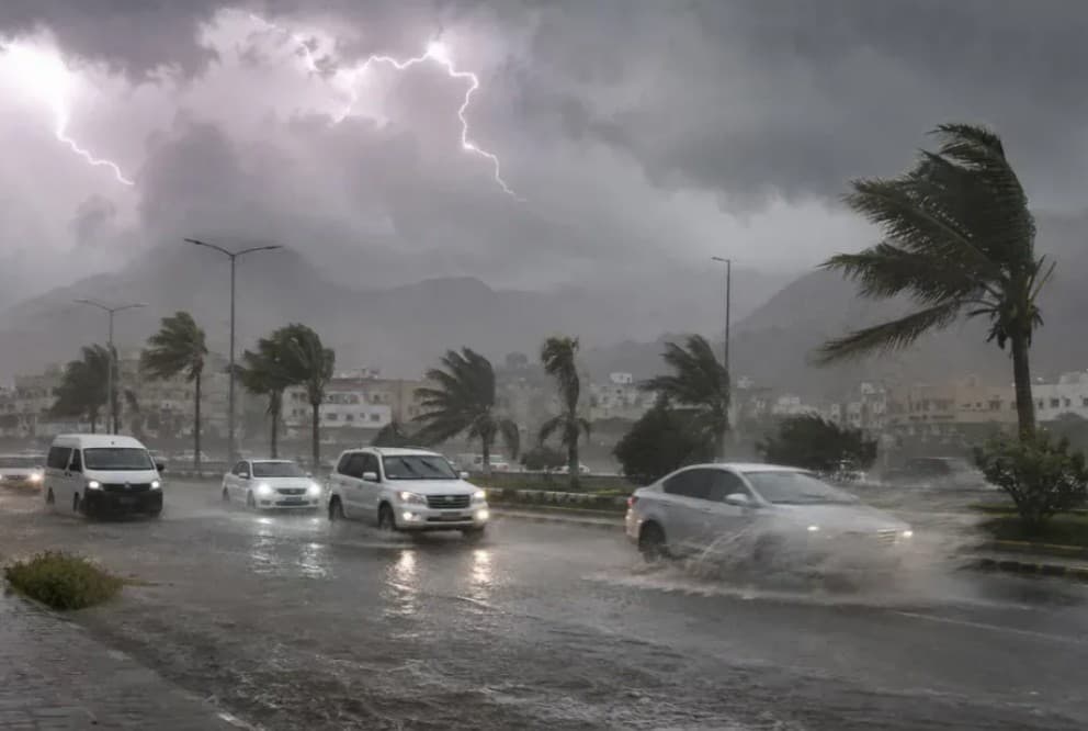 إنذار في جازان بالأمطار والسيول