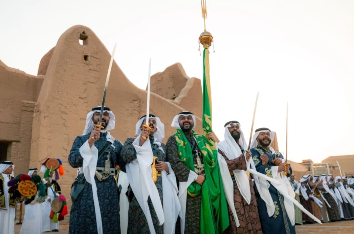 Al-Diriyah Marks National Day with History Display
