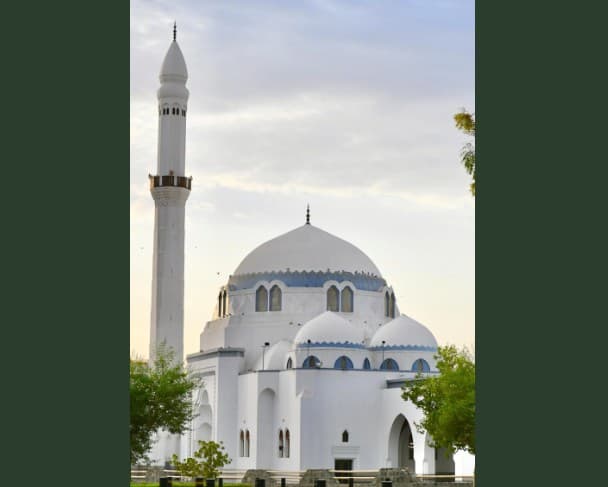 خريطة تاريخية لمساجد النبي بالمدينة