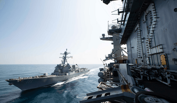 US Central Command alters route of 109 ships