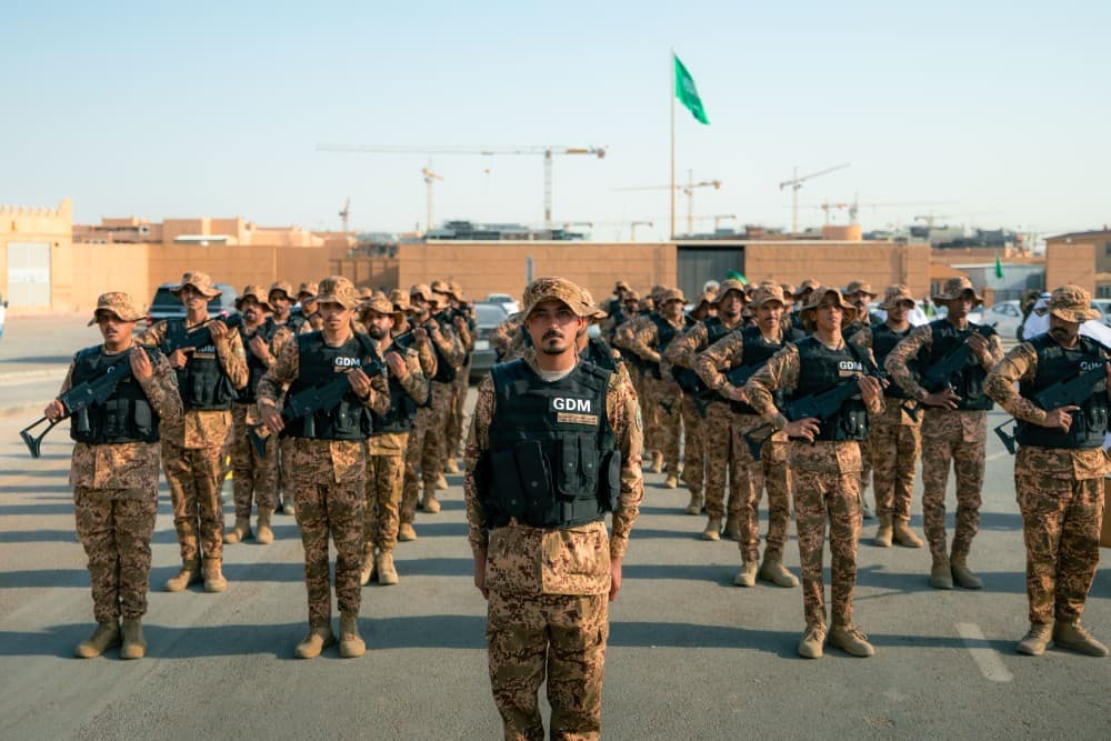 Diriyah National Day Cavalry Parade