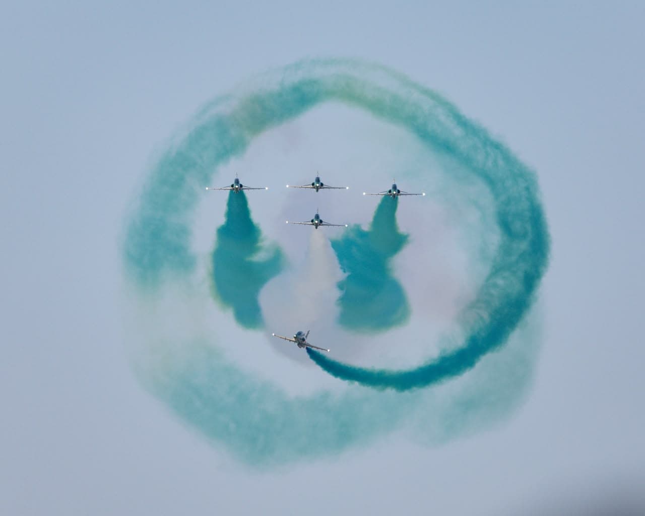 Riyadh Marks Saudi National Day with Parades and Air Drills