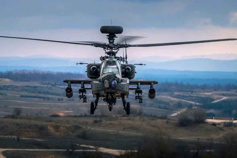Apache helicopter capabilities after coalition hint