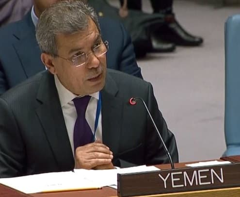 Yemen Urges UN to Strengthen Houthi Arms Ban