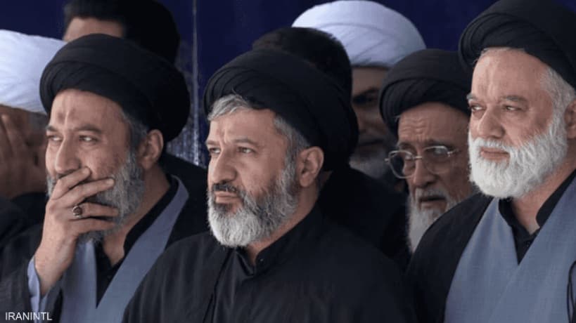 Khamenei's sons attend his funeral