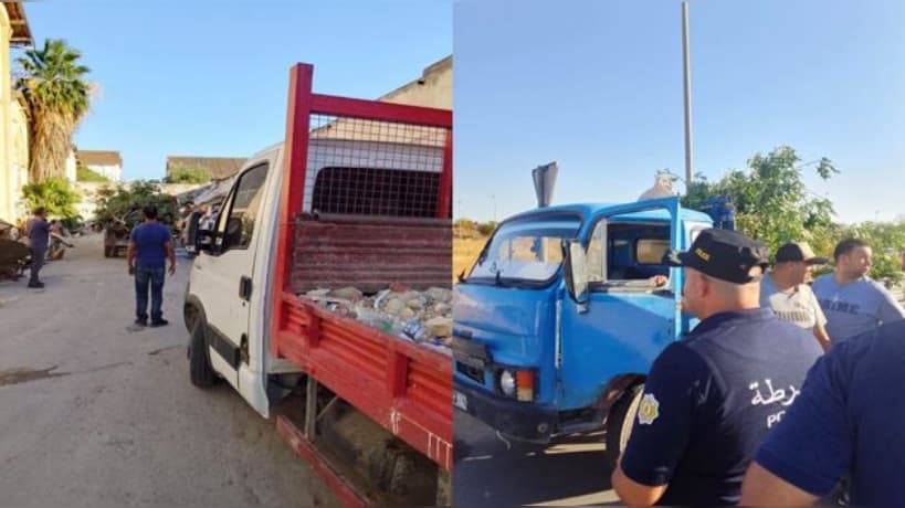 Tunis Municipality Seizes Two Trucks for Violating Waste and Construction Debris Disposal Regulations